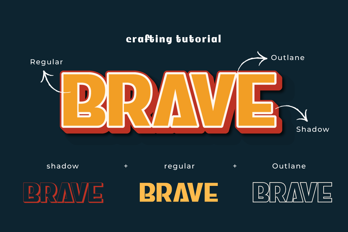 Bladus | Display Hero Font, a Sans Serif Font by twinstd (Photo 2 of 13)