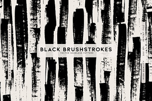 Black Brushstrokes