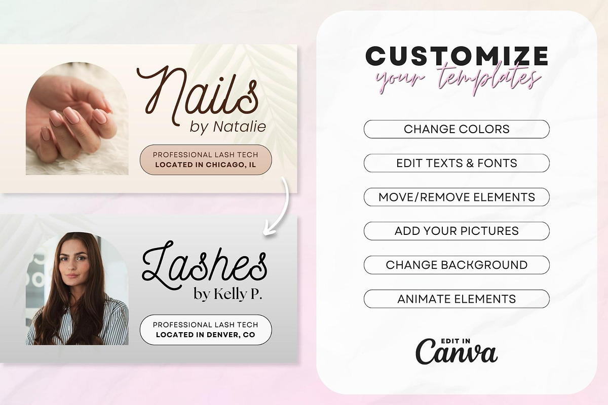 Nail Tech Acuity Scheduling • Canva, a Websites & App Template by OniriqveDesigns (Photo 4 of 8)
