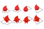 Blood Drop Superhero Medical Donor, a Healthcare Illustration by the_myro (Thumbnail 1 of 12)