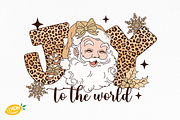 Leopard Christmas PNG Sublimation, a Seasonal Illustration by LemonDesign (Thumbnail 5 of 13)