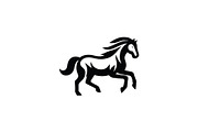 Majestic Running Stallion Logo, a Branding & Logo Template by Vectorium Studio (Thumbnail 1 of 2)