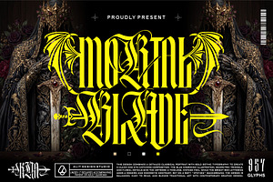 Mortal Blade Typeface