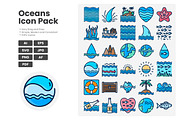 Ocean colored Icon pack, a Duotone Icon by erifqizeicon (Thumbnail 2 of 3)