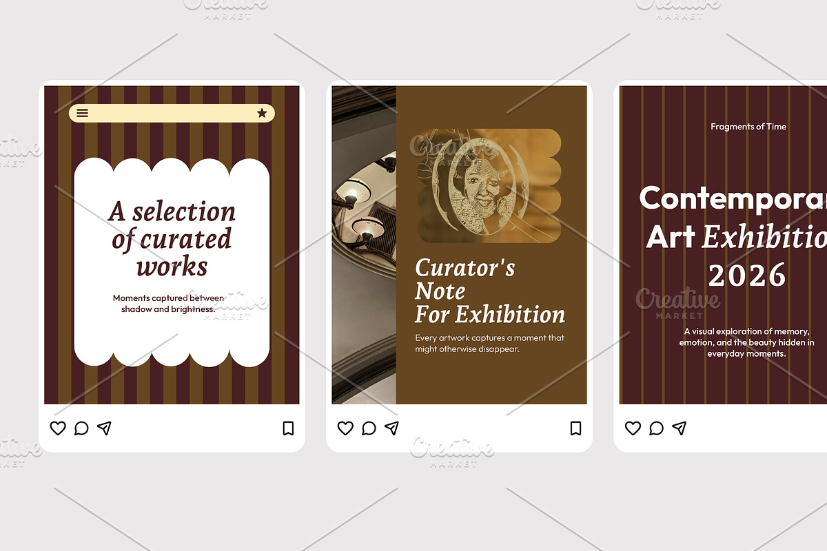 Exhibition - Instagram Post, a Social Media Template by Izdihaar_Studio (Photo 3 of 4)