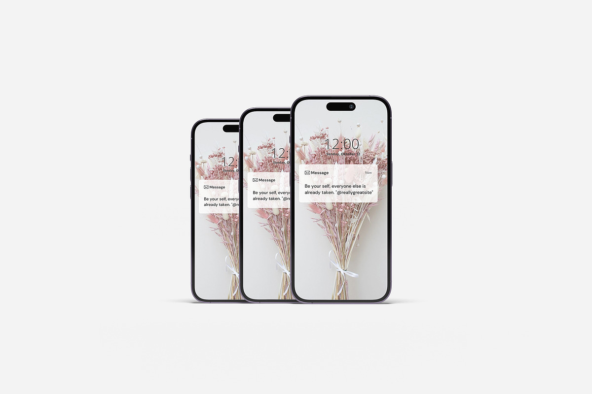 iPhone 14 Pro Mockup, an iPhone Mockup by zuhraabdullah (Photo 19 of 28)