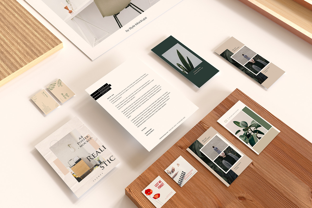 Brand - Paper Mockups, a Product Mockup by StyleMockups (Photo 10 of 11)