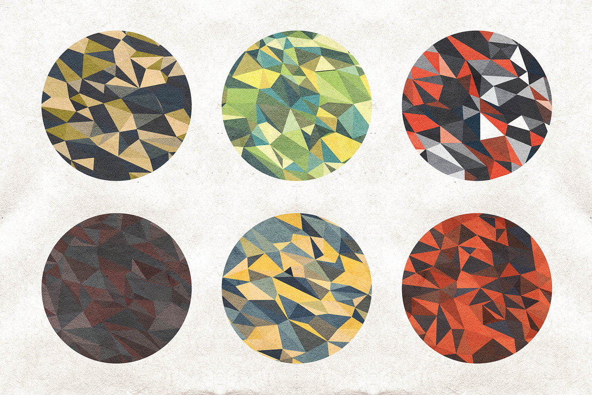 40 Geometric Vector Patterns preview 5