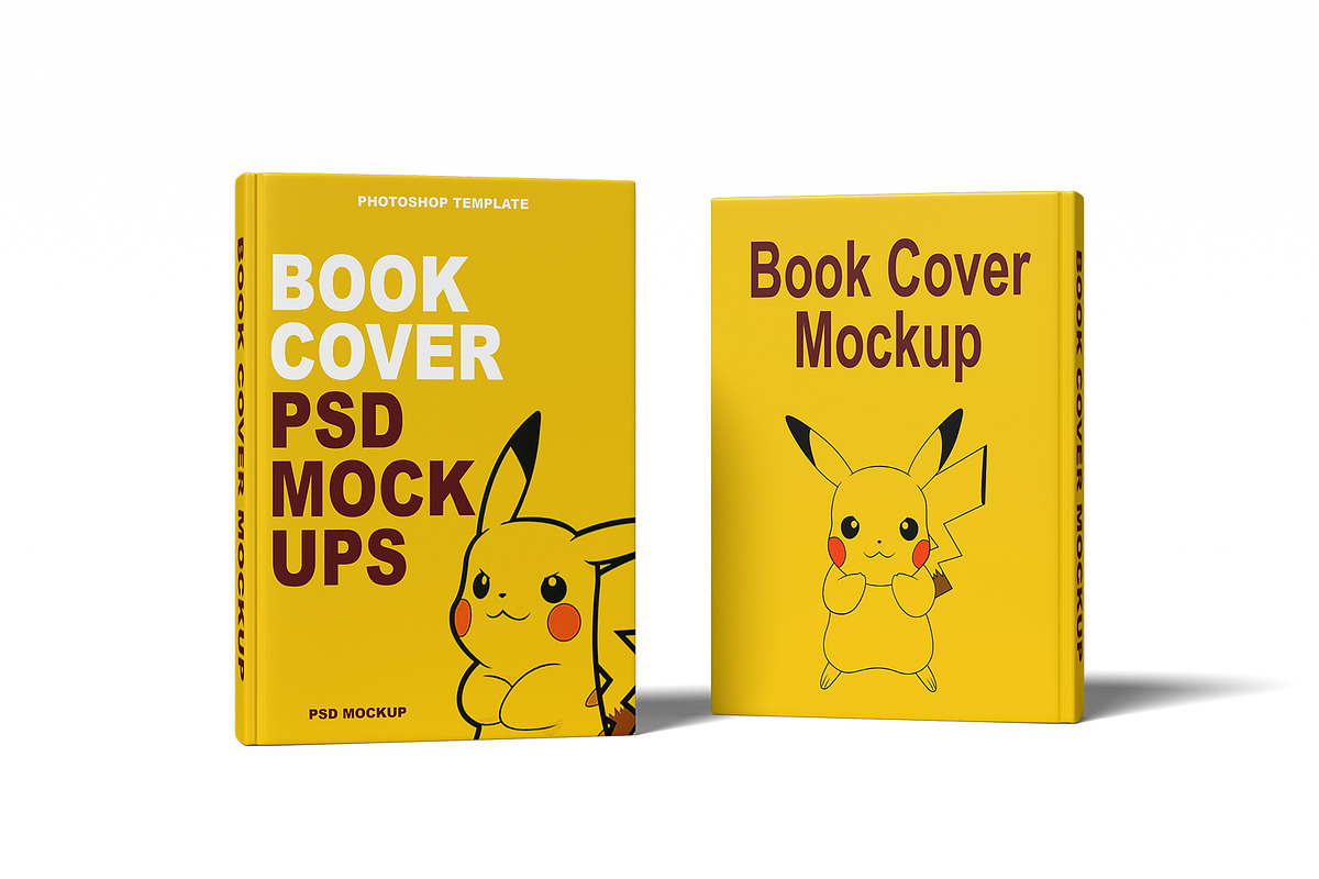 Book Cover Mockup, a Books & Magazine Mockup by mockupbuys (Photo 4 of 8)