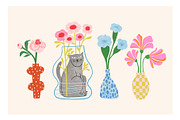 Cats Fan Club, an Animal Illustration by Annakniaz (Thumbnail 7 of 14)