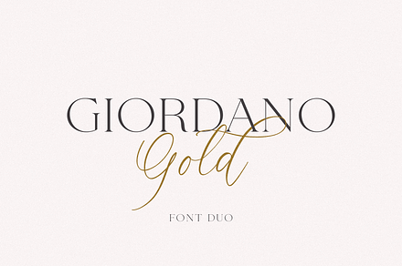 Giordano Gold, a Serif Font by Larin Type Co.