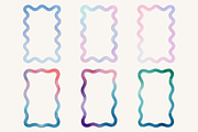 Watercolor Scallop Frame Bundle, a Decorative Illustration by Kusumaillustration (Thumbnail 6 of 11)