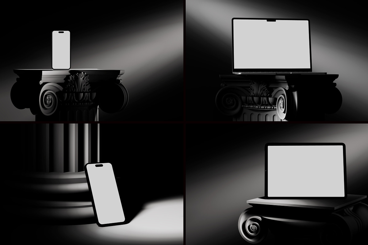 Ancient Future | Apple Device Mockup, a Device Mockup by lehit.studio (Photo 8 of 9)