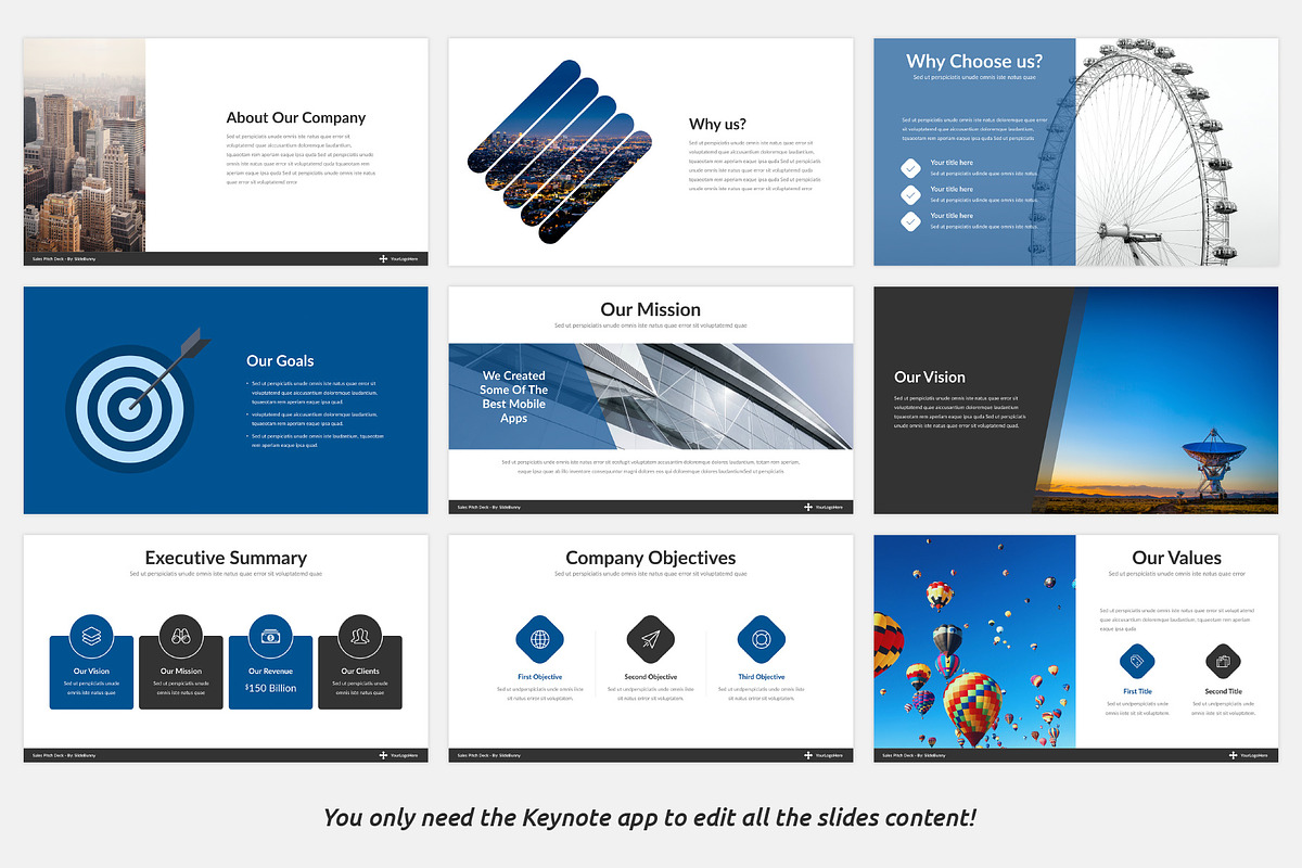 Best Sales Pitch Deck Keynote, a Presentation Template by SlideBunny (Photo 8 of 22)