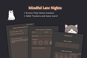 Digital Midnight Journal, a Stationery Template by Epiphanic Addie (Thumbnail 4 of 7)
