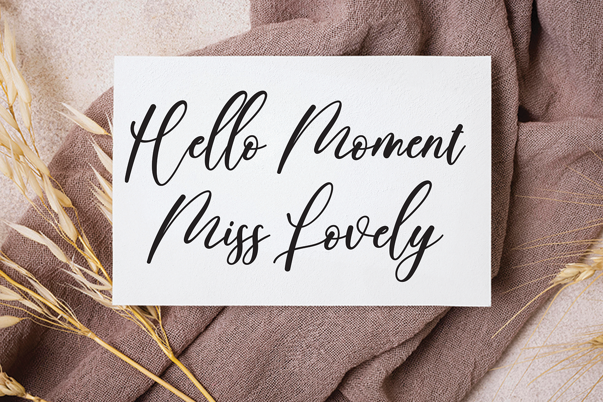 Calligraphy Brilliant | Script Font, a Script Font by Scratchones (Photo 8 of 8)