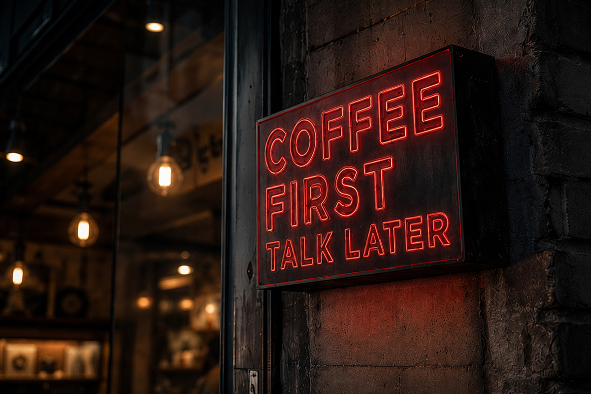 Neon Lights Font, a Sans Serif Font by Handmadefont (Photo 9 of 16)