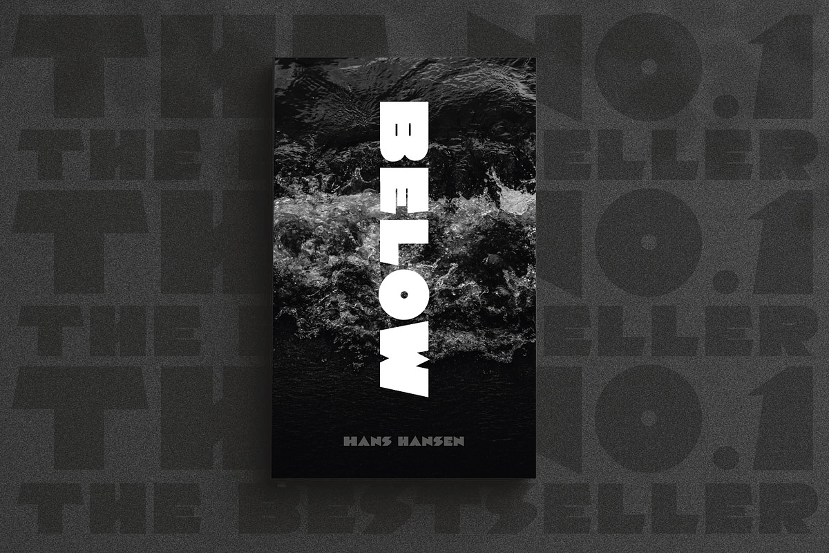 Blaaak  |  Retro font, a Sans Serif Font by Drawwwn (Photo 7 of 11)