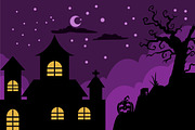 Halloween Backdrop Pumpkins, a Background Graphic by Sohan Artistry (Thumbnail 1 of 3)