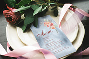 Blue Hydrangea & Blush Rose Wedding, a Decorative Illustration by Catch the Dream Art (Thumbnail 4 of 14)