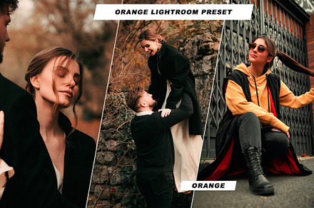 Orange Lightroom Preset, an Action Add-On by Viktor Gjokaj