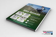 Bicycle Sales and Rentals Flyer, a Flyer Template by PSDPixel (Thumbnail 2 of 5)