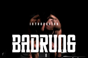 Badrung, a Serif Font by lelevien (Thumbnail 5 of 5)