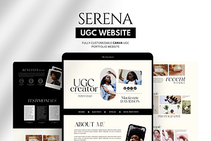 UGC Canva Website, Media Kit