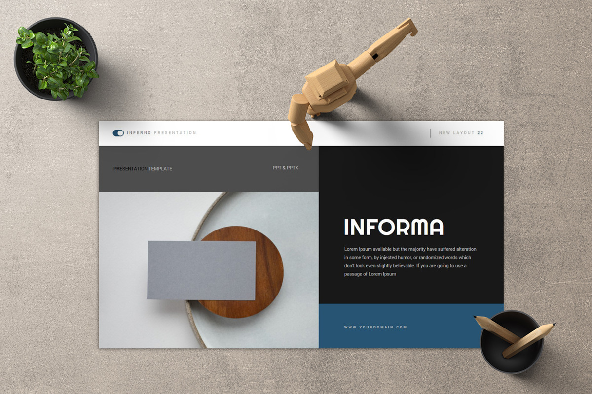 Informa Presentation Template, a Presentation Template by Dedijuniadi (Photo 2 of 5)
