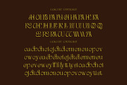 Gordon Tucker Stylish Serif, a Serif Font by Cruzine (Thumbnail 5 of 8)