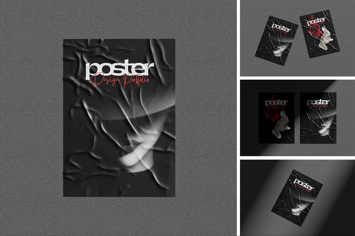 Poster Mockup, an Advertising Mockup by Hubzway (Photo 1 of 5)