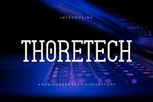 Thoretech - Font