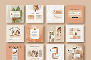 Adel Instagram Template Canva, a Social Media Template by Mirazz (Thumbnail 2 of 9)