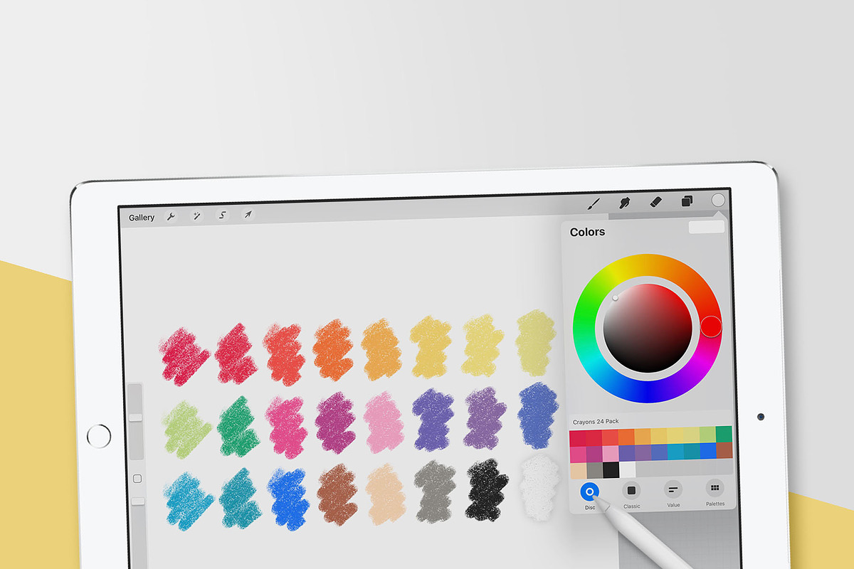 Crayon Procreate Brushes, a Brush Add-On by Hewitt Avenue (Photo 6 of 6)