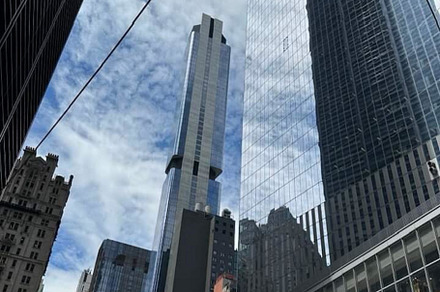 modern building in the city