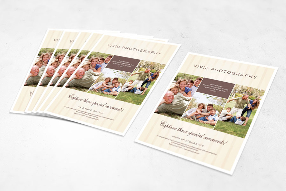 A4 - A5 Flyer Mockup 04, a Print Template by Mockups by Carlos Viloria (Photo 3 of 4)