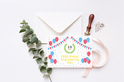 IEEE Global Engineering Day - May 13, a Card Template by Textures & Backgrounds (Thumbnail 3 of 7)
