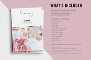 Kylie CANVA Media Kit, a Magazine Template by Gillian Sarah (Thumbnail 2 of 10)