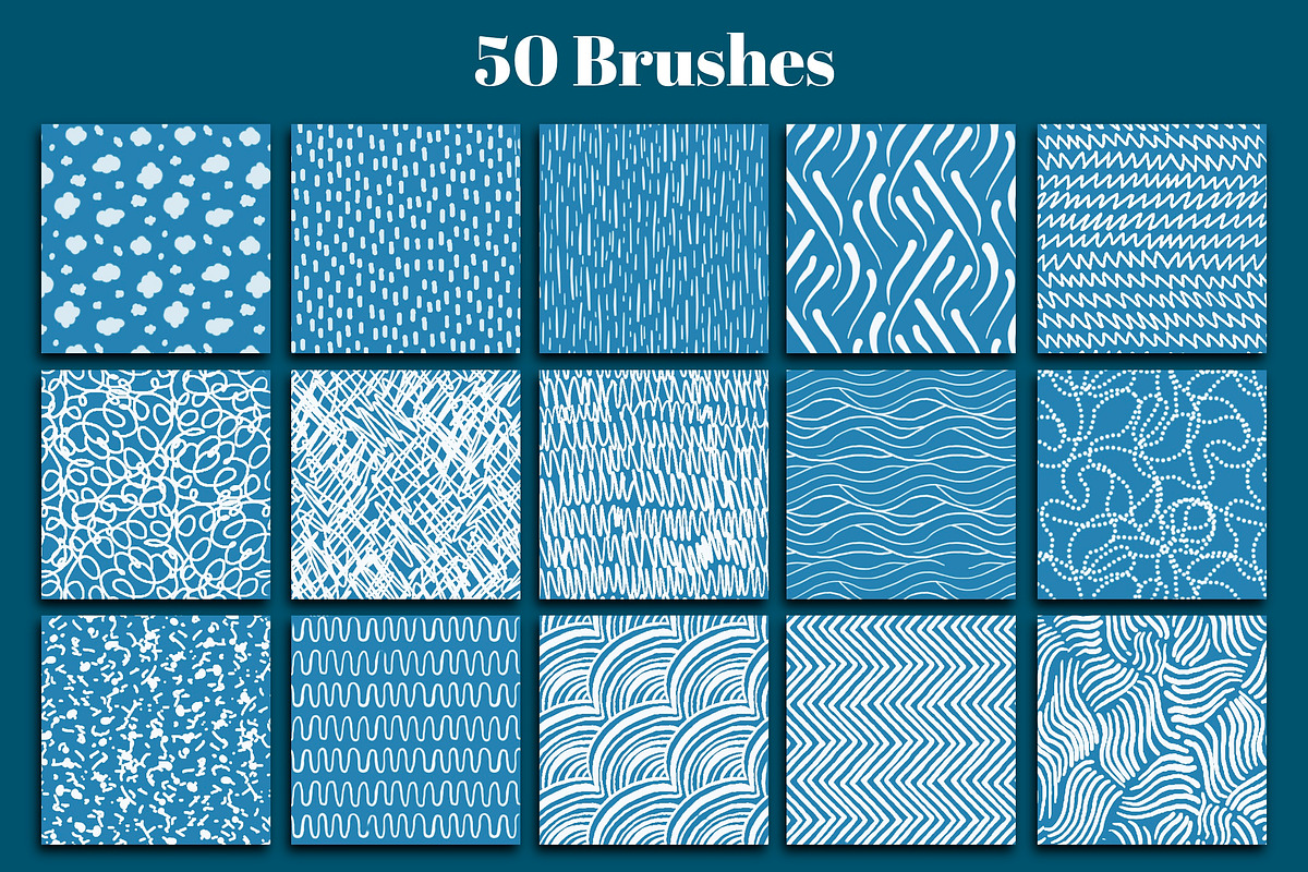 Pattern Magic Procreate Brushes, a Brush Add-On by Mels Brushes (Photo 4 of 5)