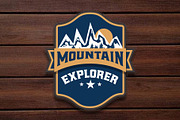 Adventure Badge Logos, a Branding & Logo Template by Ismael Hossain (Thumbnail 1 of 3)