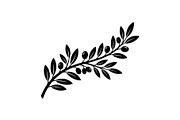 Olive Leaf Silhouette Collection, an Object Graphic by Designer_Momina (Thumbnail 3 of 3)