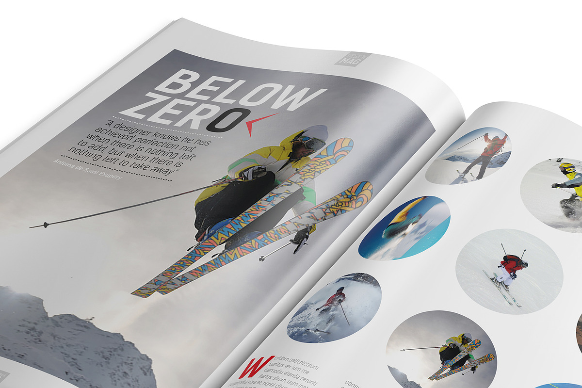 Magazine Template InDesign 08, a Magazine Template by Love Graphic Design (Photo 5 of 29)