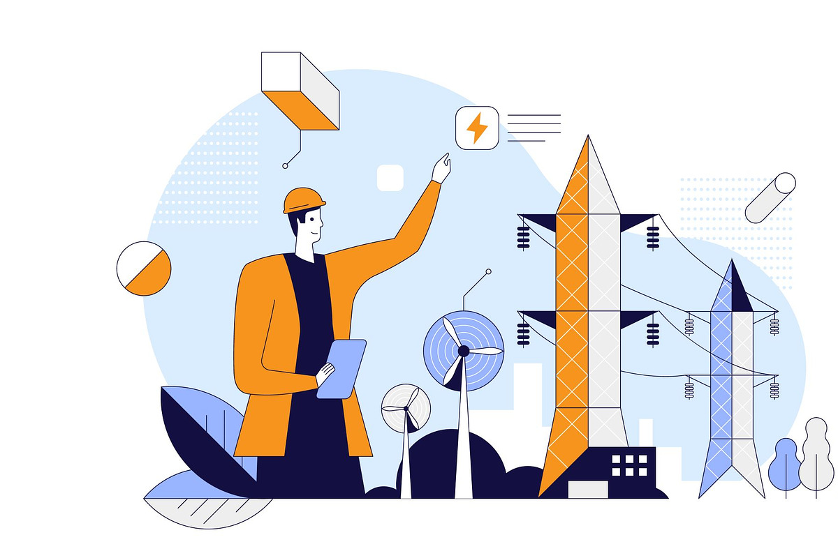 Energy technology, a Technology Illustration by IcoMaker (Photo 4 of 7)