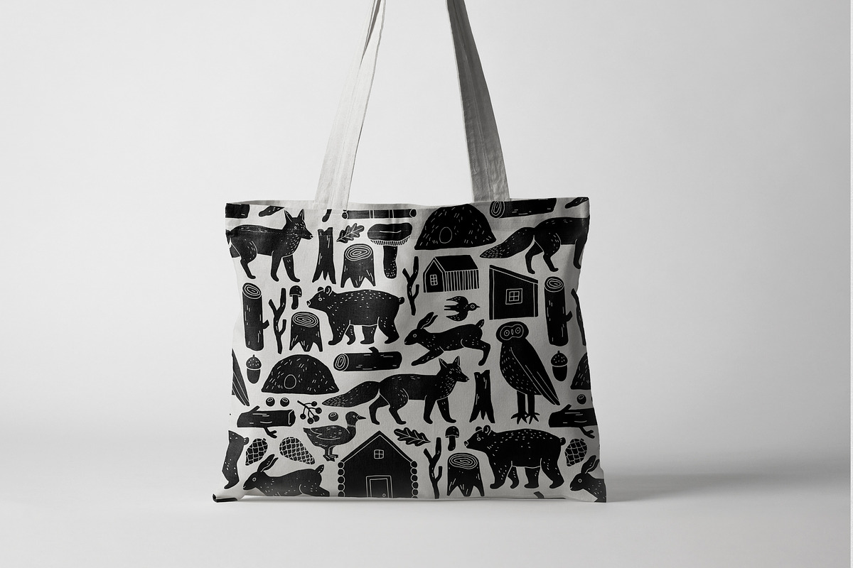 FOREST STORY Graphic Set, an Animal Illustration by Katerina Osa (Photo 4 of 8)