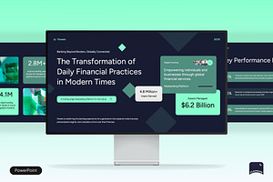 Digital Banking Pitch Deck, a Presentation Template by Claymoon Lab