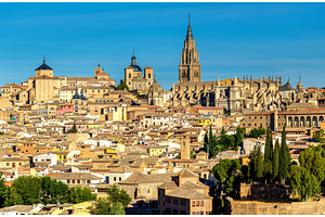 View of toledo with the cathedral spain stock photo containing toledo and, an Architecture Photo by Leonid Andronov