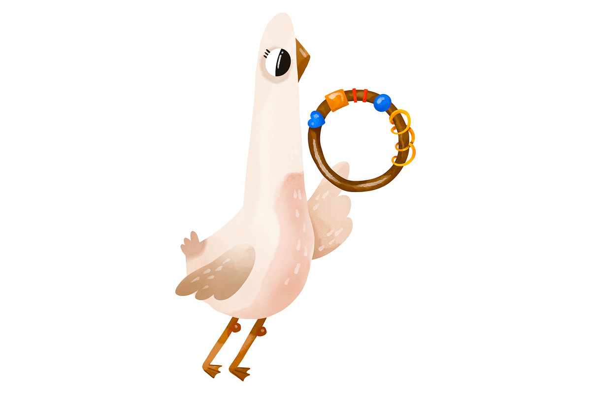 Cute Musical Geese Clipart Set, an Animal Illustration by the_myro (Photo 10 of 12)