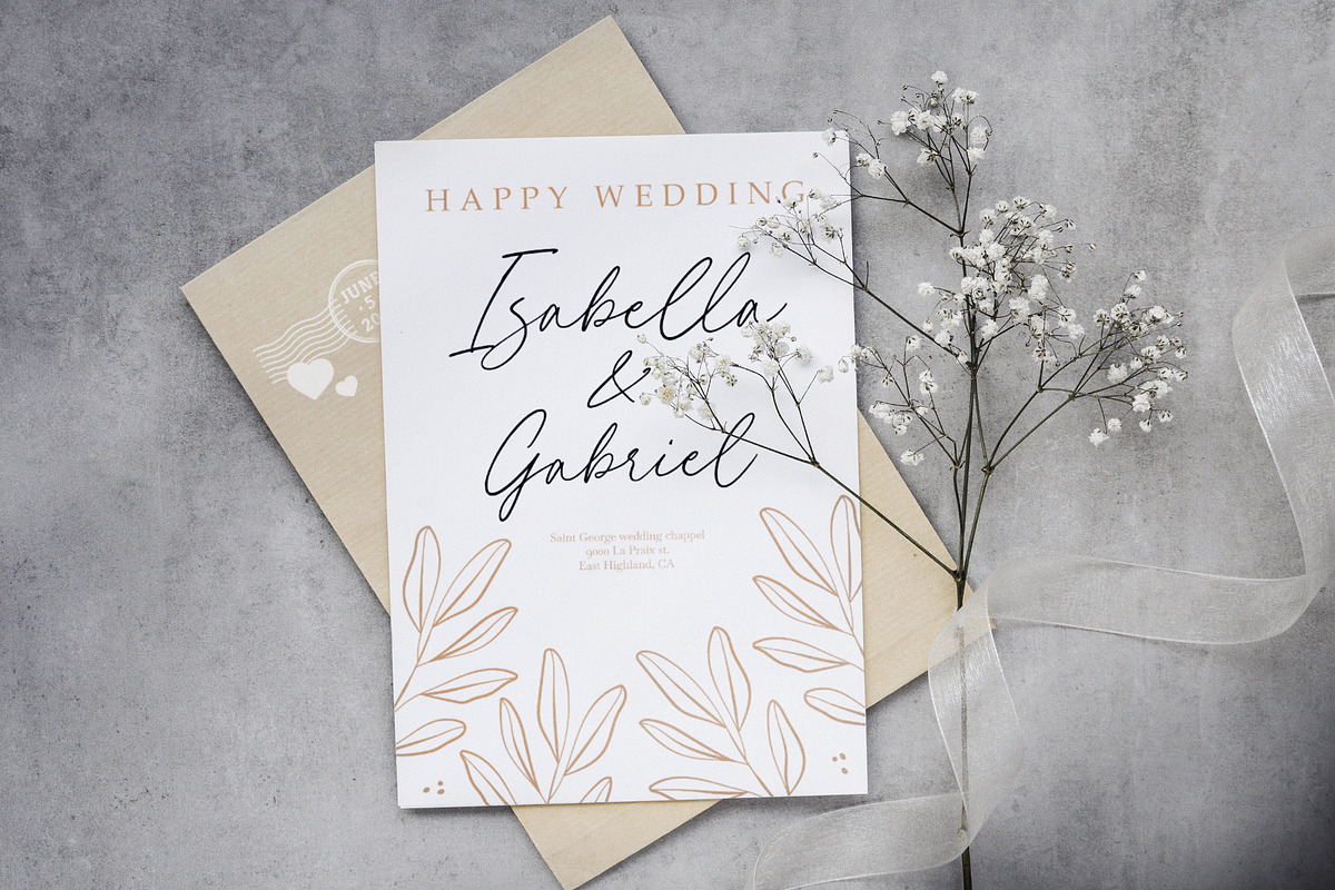 Sale 20% Violetta // Classy Font, a Script Font by Anatadesign (Photo 6 of 20)