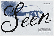 Ember Crown | Messy Textured Script, a Script Font by AnMark (Thumbnail 6 of 12)