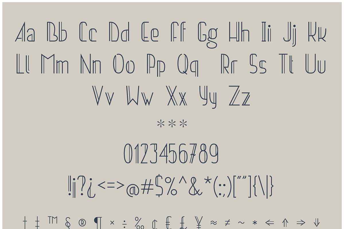 Gramsci and Qworety font preview 6
